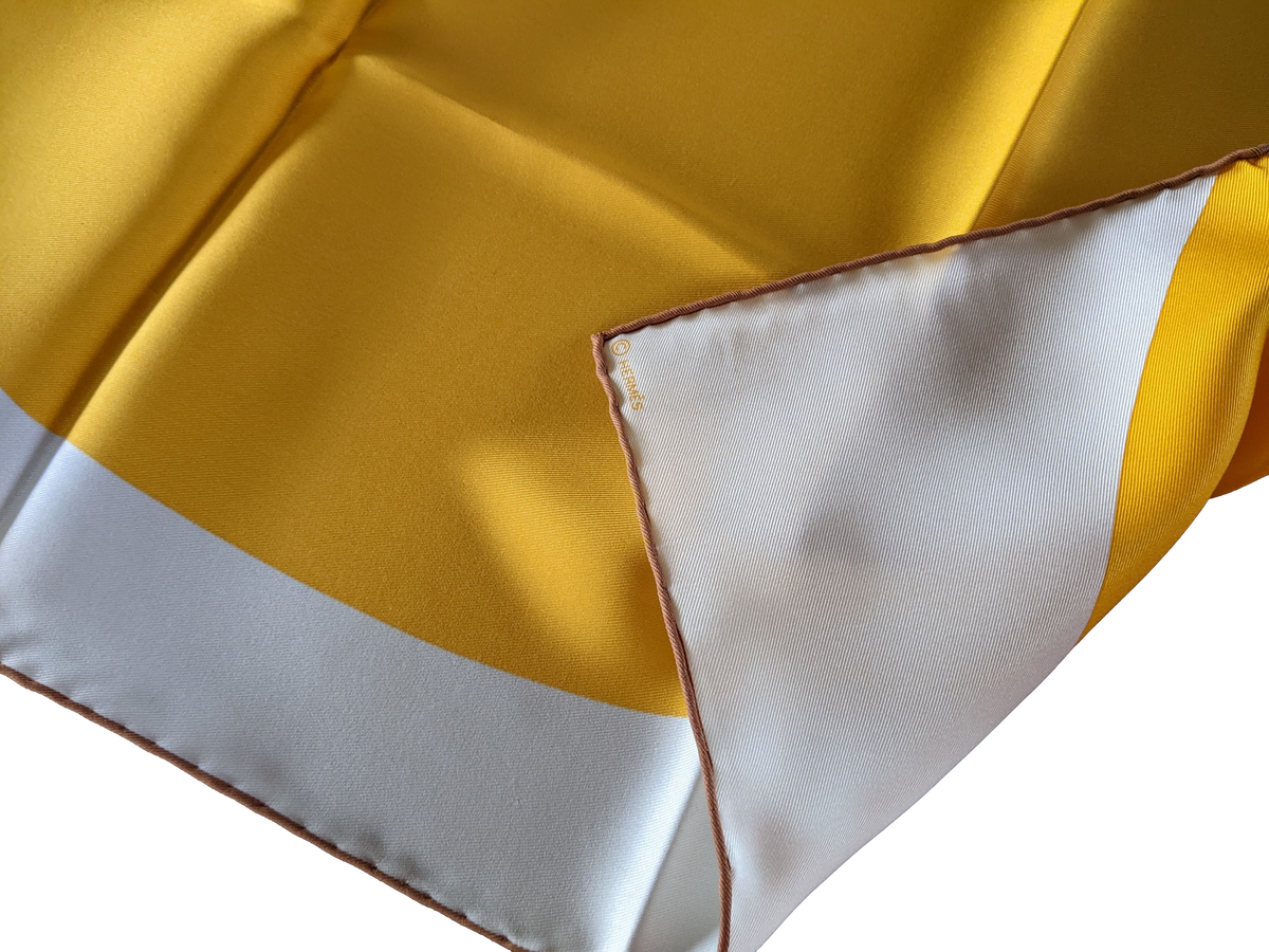 HERMES 2019 MEGA POIS Vintage Silk 70 x 70 cm