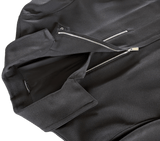 HERMES Men's Black Long Coat Sz52