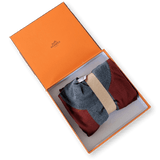 HERMES Men’s silk high-collar sweater Sz L