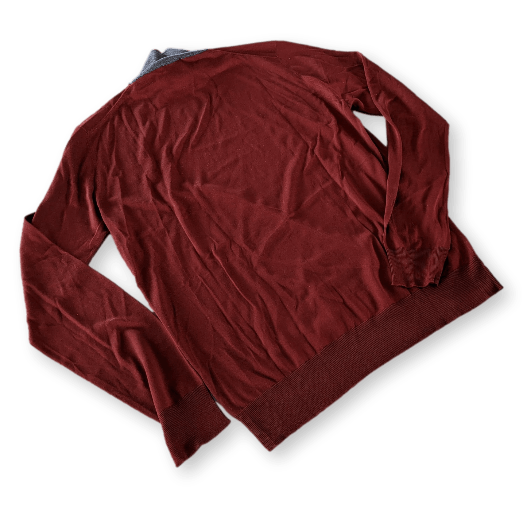 HERMES Men’s silk high-collar sweater Sz L