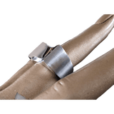 HERMES Men's Important Signet Ring H in Brushed/Shiny Stainless Steel