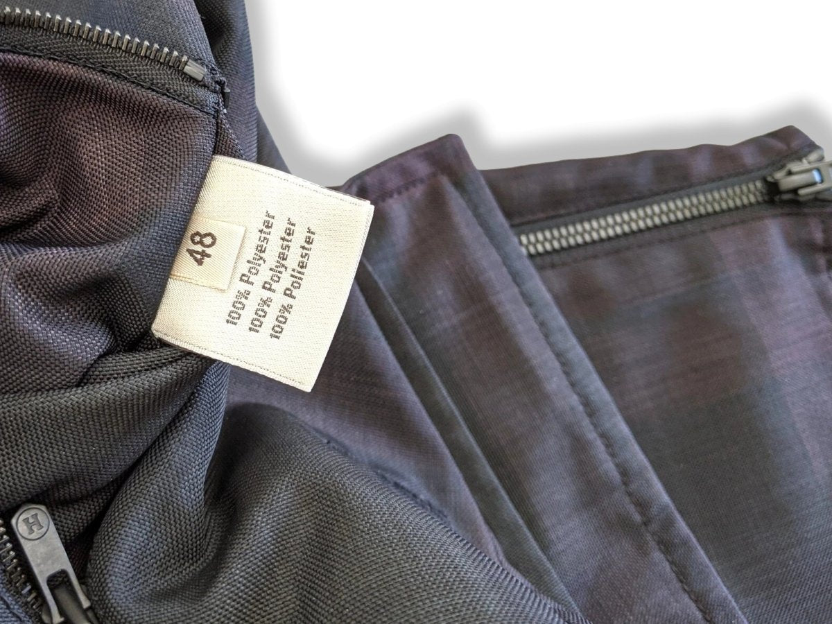 Hermes Men's Tartan Caban Peacoat Coat Sz48, Pur Luxe, NEW! - poupishop
