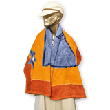 HERMES Moon Face Terry Beach Towel 90 x 150 cm