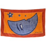 HERMES Moon Face Terry Beach Towel 90 x 150 cm