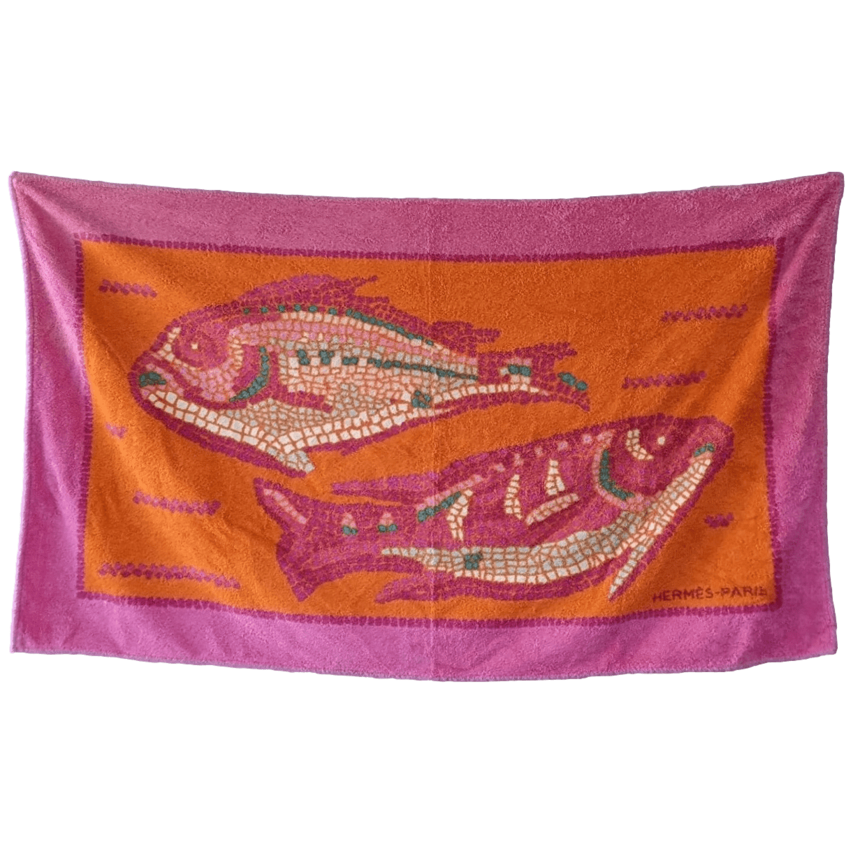 HERMES Mosaics Beach Towel 90 x 150 cm