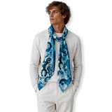 HERMES Mr Farrier Twill Douceur Shawl 140