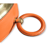 HERMES Paris by Naudet Dourde Luxury Orange Leather Holosteric Barometer