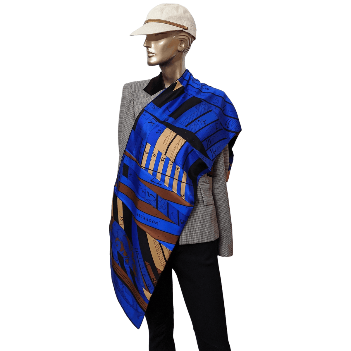 HERMES NOUVELLE ASTROLOGIE PERFOREE 2012 Limited Twill Silk 140 x 140 cm