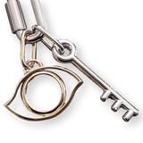 HERMES Single Permabrass OEIL CURIOSITE Eye Amulette Charm