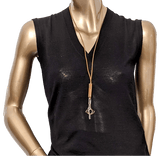 HERMES Single Permabrass OEIL CURIOSITE Eye Amulette Charm