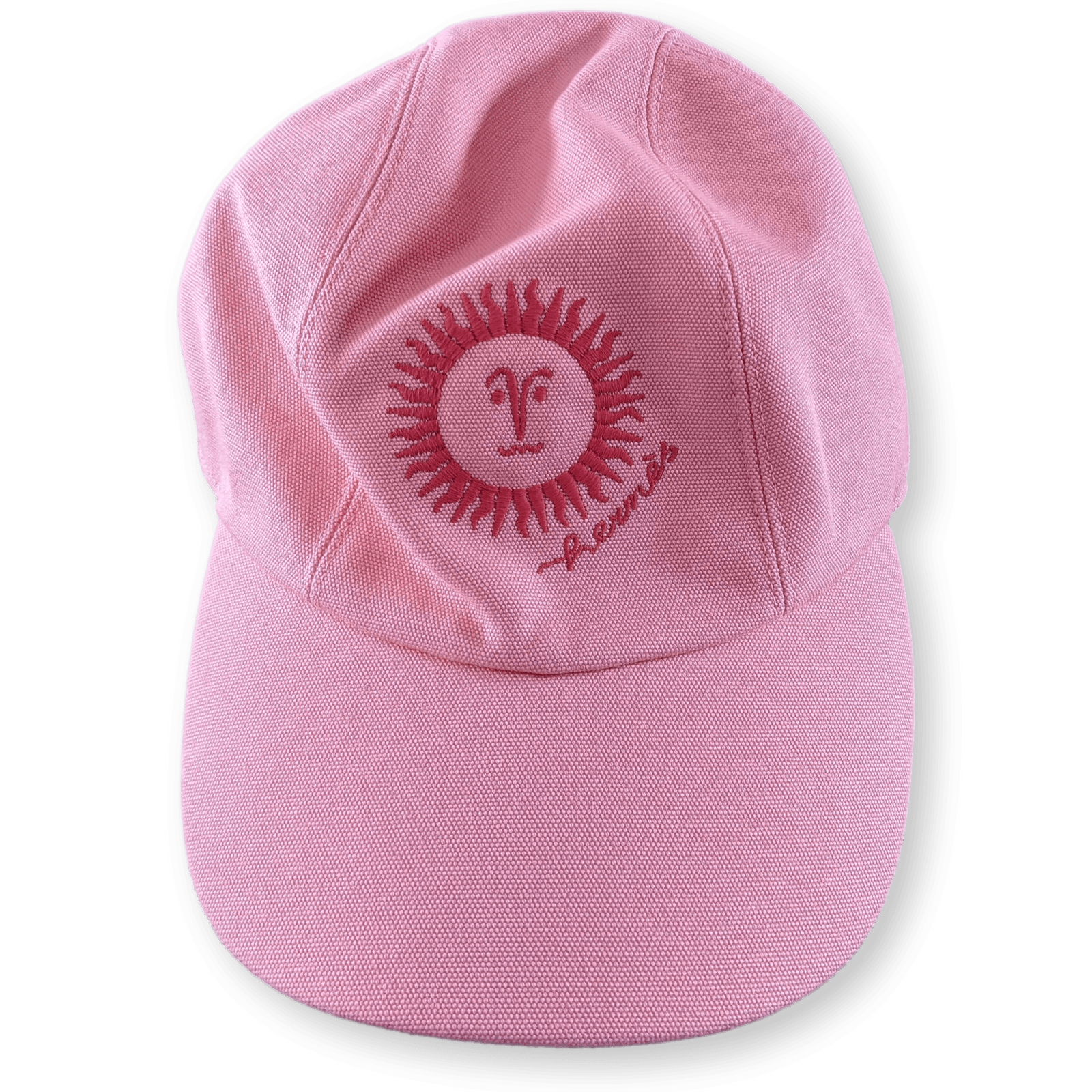 HERMES Pink/Orange Cap Hat Sz57, New! | poupishop