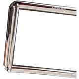 HERMES OSCAR Silver and Palladium Belt Buckle 38 mm, New!