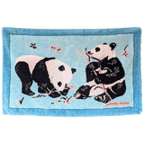 HERMES Pandas Cotton Terry Bath Mat PM 90 x 60 cm 