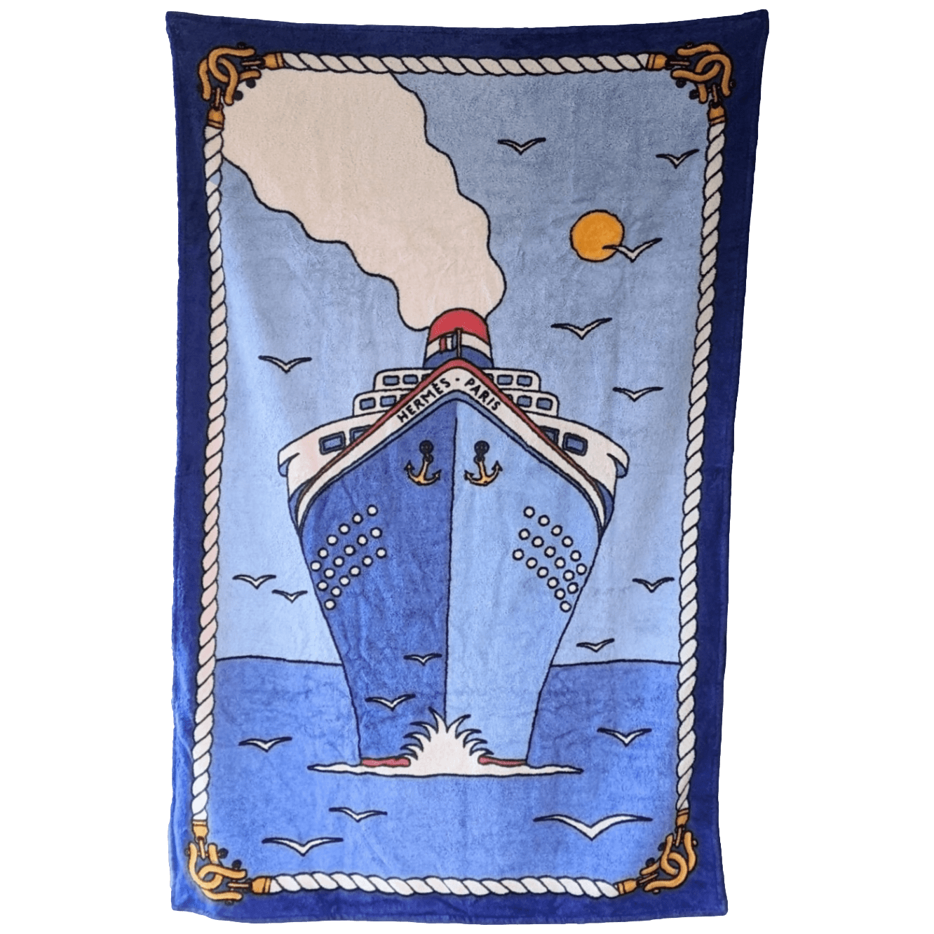 HERMES Paquebot Terry  Beach Towel GM