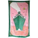 VIN HERMES Paquebot Tapis de Plage Terry Beach Towel 90 x 150 cm