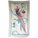 HERMES Parakeet Motif Beach Towel GM 90 x 150 cm