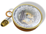 HERMES Paris by Naudet - Dourde Luxury Pecari Holosteric Barometer 16,5 cm NWT, Rare!. - poupishop