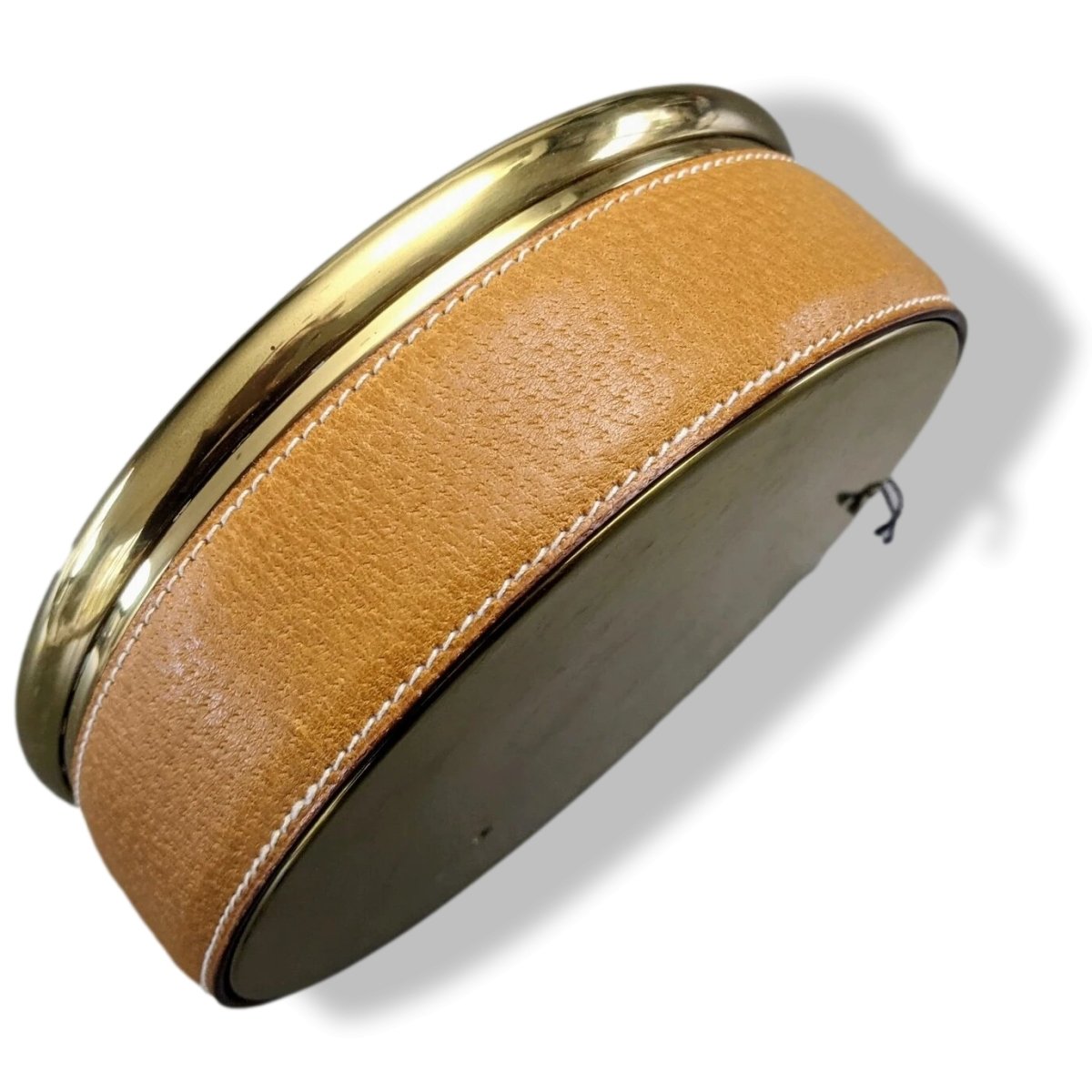 HERMES Paris by Naudet - Dourde Luxury Pecari Holosteric Barometer 16,5 cm NWT, Rare!. - poupishop