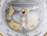 HERMES Paris by Naudet - Dourde Luxury Pecari Holosteric Barometer 16,5 cm NWT, Rare!. - poupishop