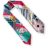 HERMES 2017 Parures de Samourais Samurais Silk Scarf 90 x 90 cm