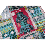 HERMES 2017 Parures de Samourais Samurais Silk Scarf 90 x 90 cm