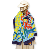 HERMES Paysage Terry Beach Towel 90 x 150 cm