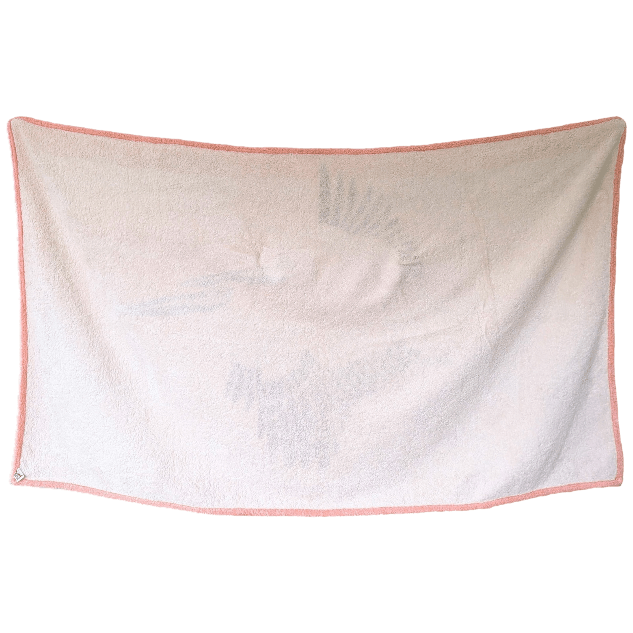 HERMES Pelicans Terry Beach Towel Pink 90 x 150 cm