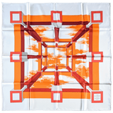 HERMES Perspective II Twill 90 Scarf