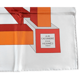 HERMES Perspective II Twill 90 Scarf