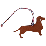 HERMES Petit H TECKEL Basset Hound Bag Charm