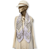 HERMES Pique Fleuri Twill 90