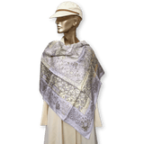 HERMES Pique Fleuri Twill 90