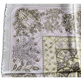 HERMES Pique Fleuri Twill 90