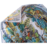 HERMES 2020 Plumes en Fete Twill Silk Scarf 90 x 90 cm