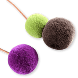 HERMES Wool Pompons Pom Pons Bag Charm