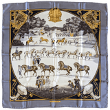 HERMES Presentation de Chevaux Twill 90 Scarf