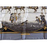HERMES Presentation de Chevaux Twill 90 Scarf