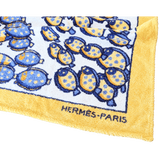 HERMES Rencontre Oceane by Annie Faivre Fishes Beach Towel 90 x 150 cm