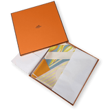HERMES Reve de Julia Silk Scarf 90