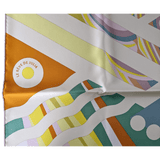 HERMES Reve de Julia Silk Scarf 90