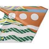 HERMES Reve de Julia Silk Scarf 90