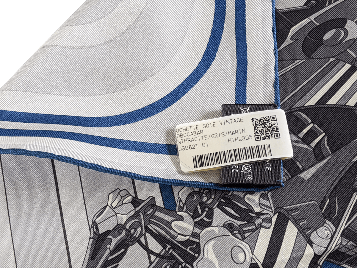 HERMES ROBOCABAR [D1023.6] Twill Gavroche 45 x 45 cm