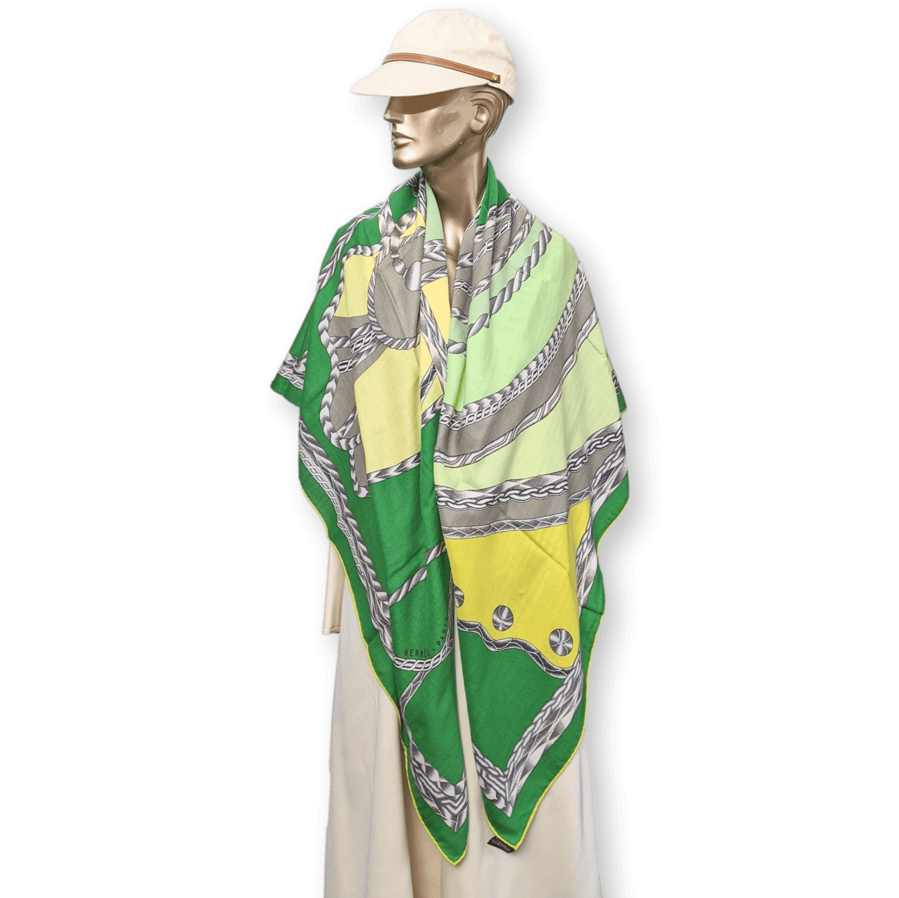 HERMES Robe du Soir 2018 - Cashmere Silk Shawl 140