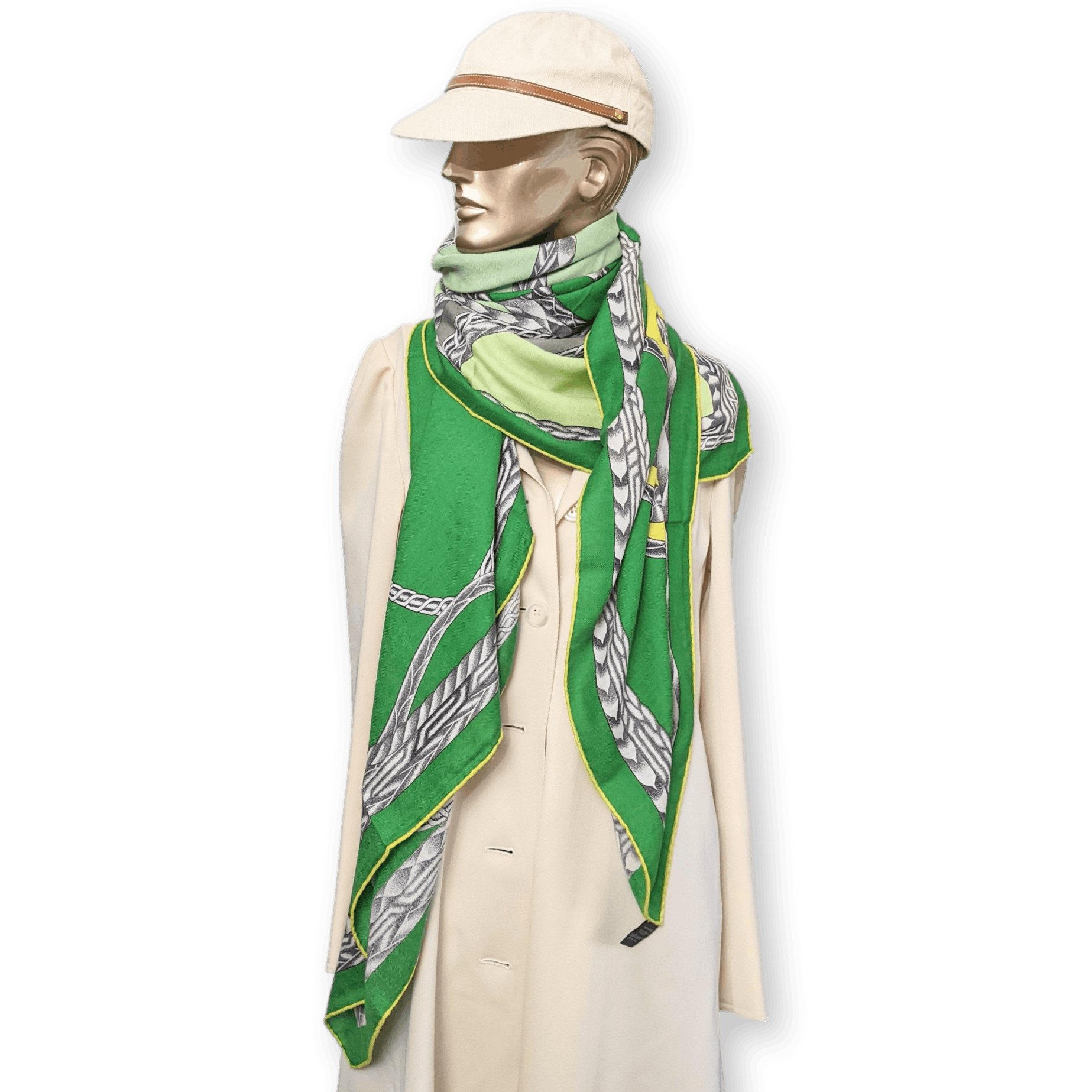 HERMES Robe du Soir 2018 - Cashmere Silk Shawl 140