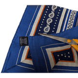 HERMES SELLE DE DIGNITAIRE Cashmere Shawl 140 x 140 cm