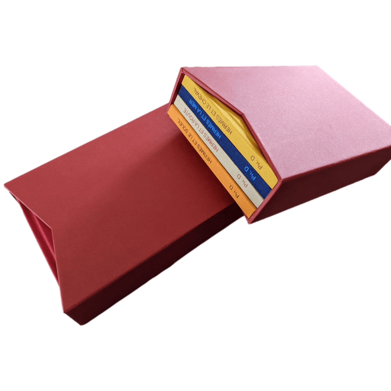 HERMES Set of 2 Coffret 4 Carnets de Croquis