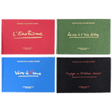 HERMES Set of 2 Coffret 4 Carnets de Croquis