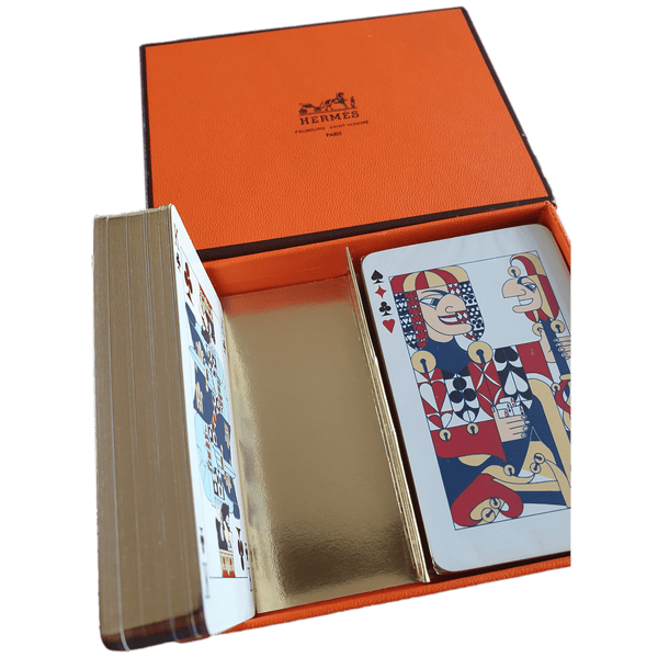 HERMES set of 2 Game Playing Cards