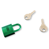 HERMES So-Green Bambou PVD CADENAS Key Lock 2 KEYS Nr 160 for Picotin Lock