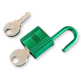 HERMES So-Green Bambou PVD CADENAS Key Lock 2 KEYS Nr 160 for Picotin Lock